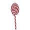 6ct Frosted Red and White Lollipop Christmas Ornaments 6"